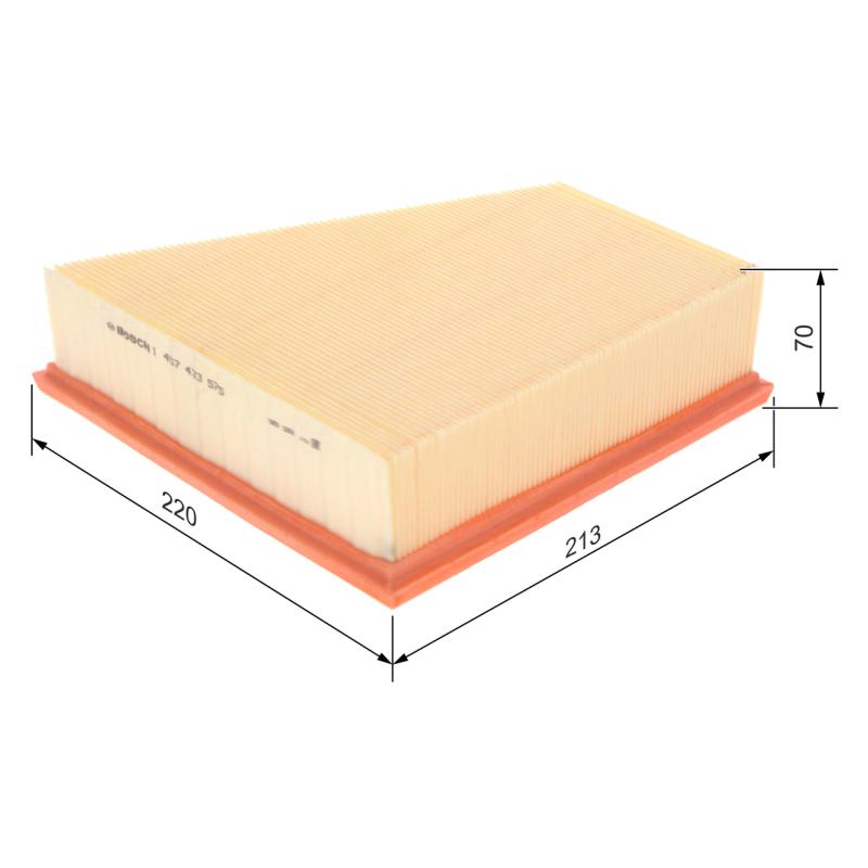 Filtre à air BOSCH 1 457 433 575 - Visuel 1
