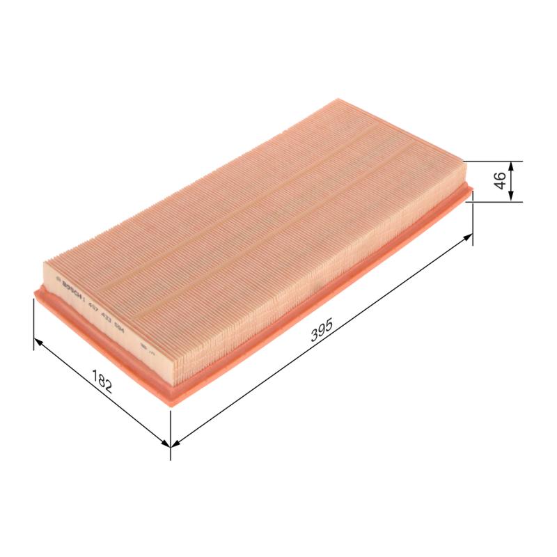 Filtre à air BOSCH 1 457 433 594 - Visuel 1