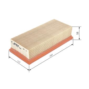 Filtre à air BOSCH [1 457 433 599]