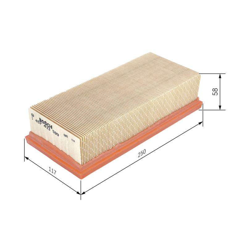 Filtre à air BOSCH 1 457 433 599 - Visuel 1