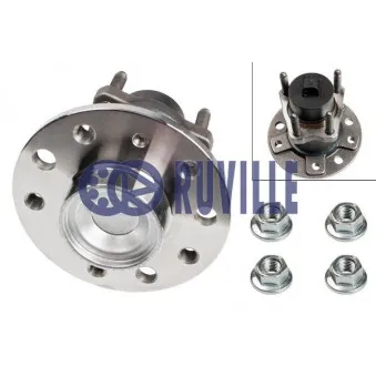 Roulement de roue arrière RUVILLE OEM 1604002