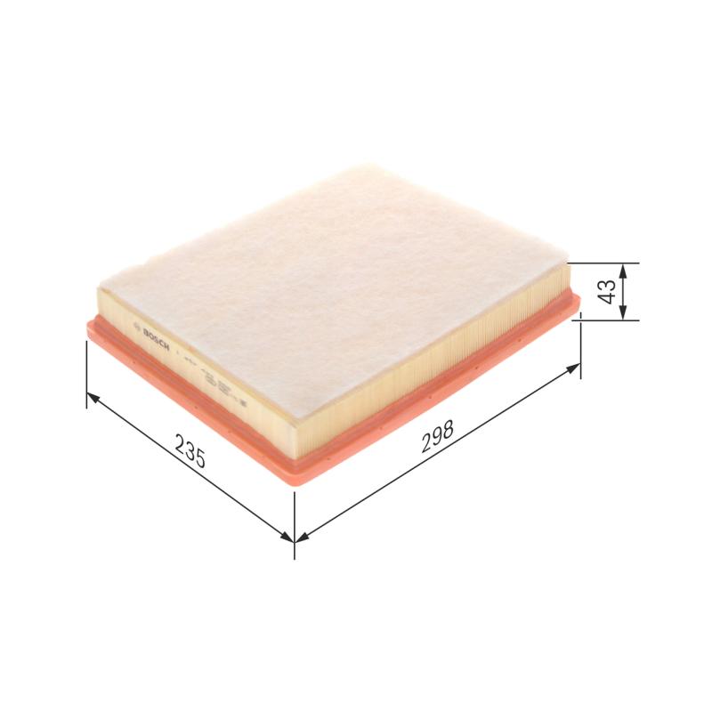 Filtre à air BOSCH 1 457 433 655 - Visuel 1
