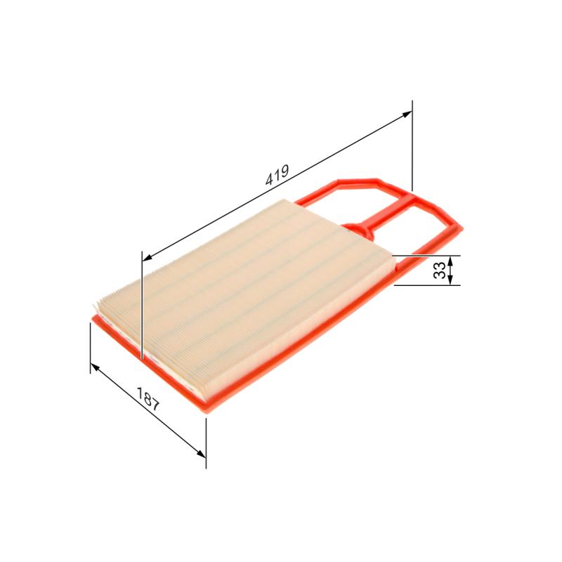 Filtre à air BOSCH 1 457 433 716 - Visuel 1