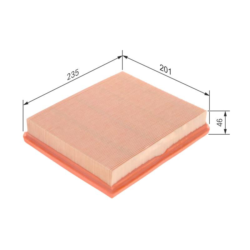 Filtre à air BOSCH 1 457 433 751 - Visuel 1