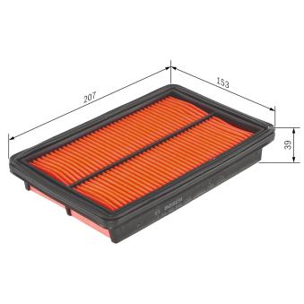 Filtre à air BOSCH OEM K11C13Z40