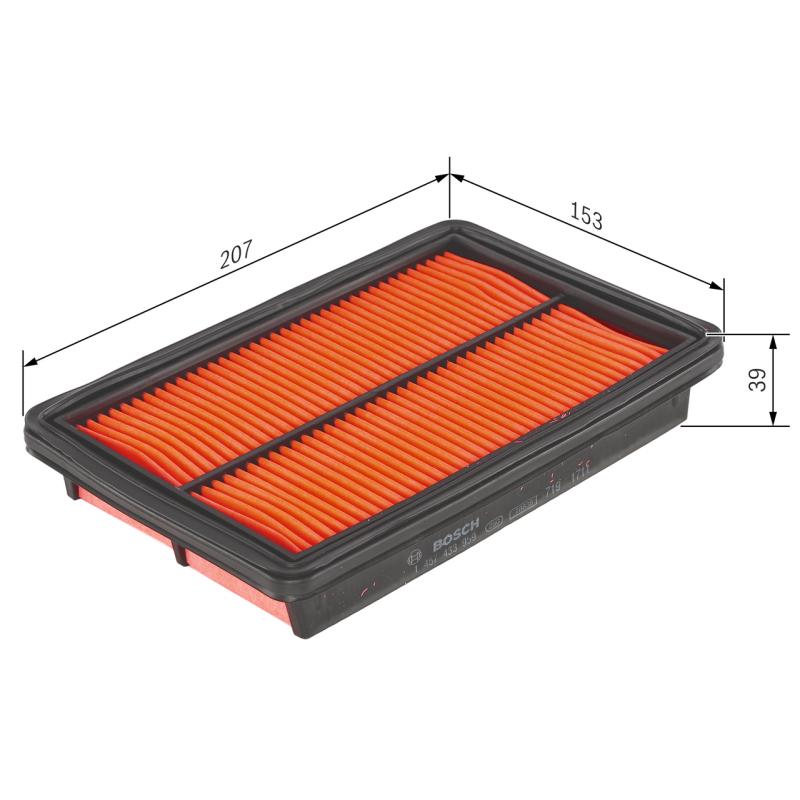 Filtre à air BOSCH 1 457 433 961 - Visuel 1