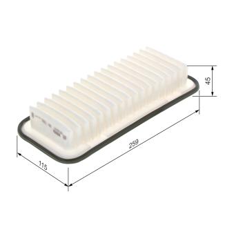 Filtre à air BOSCH [1 457 433 971]