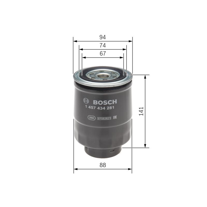 Filtre à carburant BOSCH 1 457 434 281 - Visuel 1