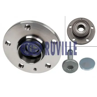 Roulement de roue avant RUVILLE 5454 pour MAN F90 1.4 TSI - 122cv