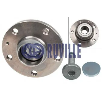 Roulement de roue avant RUVILLE 5455 pour DAF F 2500 2.0 TDI 16V - 140cv