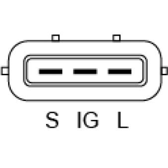 Alternateur BOSCH [1 986 A00 039]