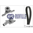 Pompe à eau + kit de courroie de distribution RUVILLE [55202701]