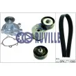 RUVILLE 55352801 - Pompe à eau+Jeu de courroie trapézoïdale à nervures