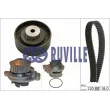 Pompe à eau + kit de courroie de distribution RUVILLE [55401701]