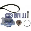 Pompe à eau + kit de courroie de distribution RUVILLE [55445701]