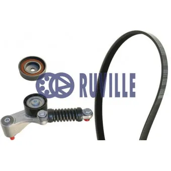 RUVILLE 5555480 - Jeu de courroies trapézoïdales à nervures
