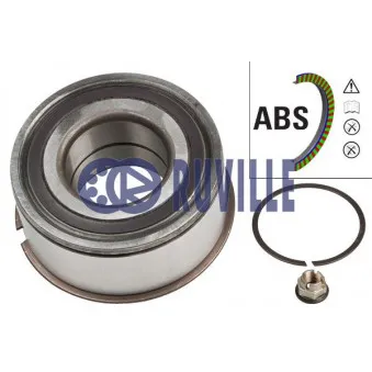 Roulement de roue avant RUVILLE OEM 7701205972