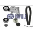 Jeu de courroies trapézoïdales à nervures RUVILLE [5573180]