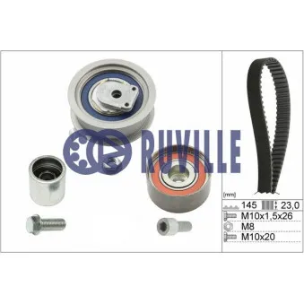 RUVILLE 5576970 - Kit de distribution