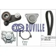 Pompe à eau + kit de courroie de distribution RUVILLE [56512711]
