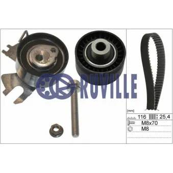 Kit de distribution RUVILLE [5665870]