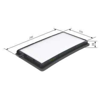 Filtre, air de l'habitacle BOSCH OEM 64119069895