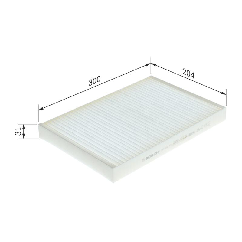 Filtre, air de l'habitacle BOSCH 1 987 432 071 - Visuel 1