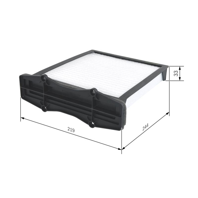 Filtre, air de l'habitacle BOSCH 1 987 432 116 - Visuel 1