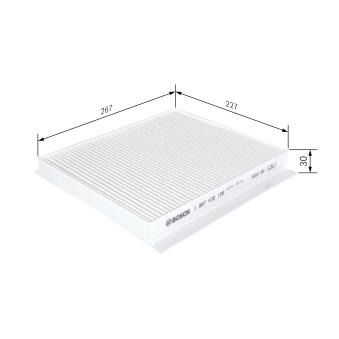 Filtre, air de l'habitacle BOSCH OEM 971332D000AT