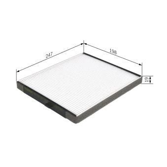 Filtre, air de l'habitacle BOSCH OEM 96962173