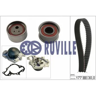 RUVILLE 57323701 - Pompe à eau + kit de courroie de distribution