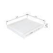 BOSCH 1 987 435 002 - Filtre, air de l'habitacle