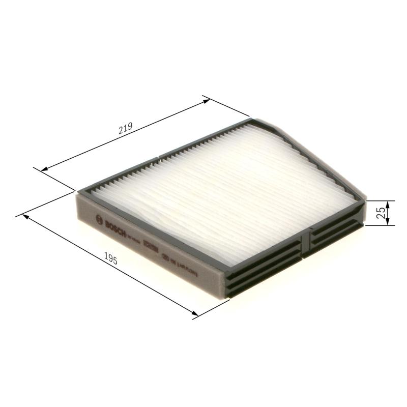 Filtre, air de l'habitacle BOSCH 1 987 435 054 - Visuel 1