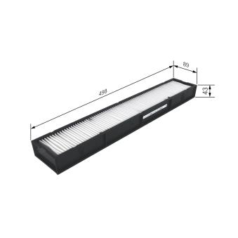 Filtre, air de l'habitacle BOSCH OEM A1298350047