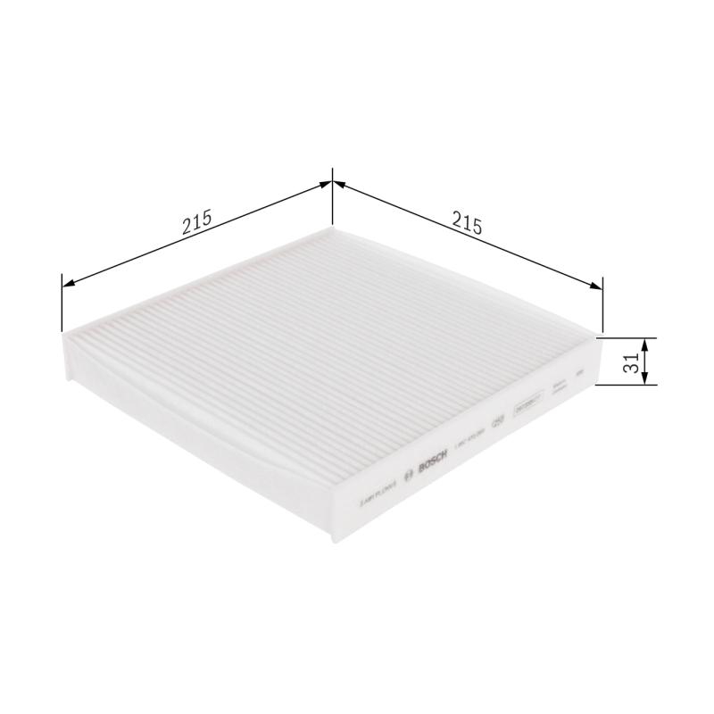 Filtre, air de l'habitacle BOSCH 1 987 435 069 - Visuel 1