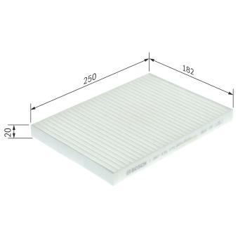 Filtre, air de l'habitacle BOSCH OEM 272770840R