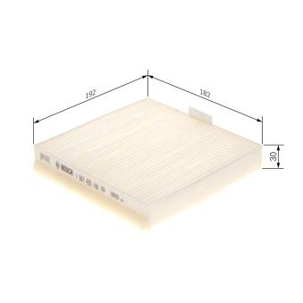 Filtre, air de l'habitacle BOSCH OEM 6444JW