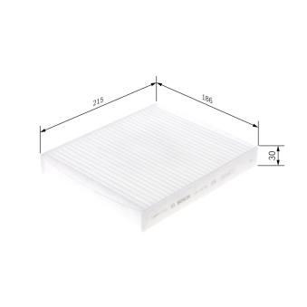 Filtre, air de l'habitacle BOSCH OEM 871390K070