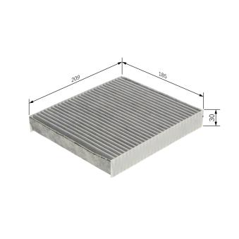 Filtre, air de l'habitacle BOSCH OEM G3210FE000 Filtre, air de l'habitacle BOSCH OEM G3210FE000