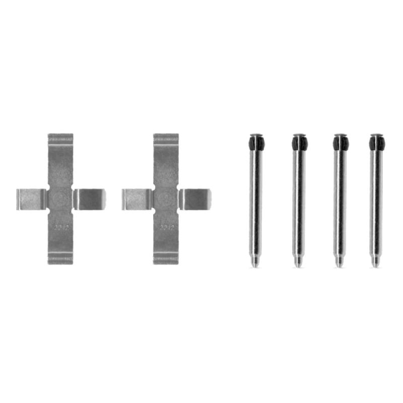 Kit d'accessoires, plaquette de frein à disque BOSCH 1 987 474 130 - Visuel 2