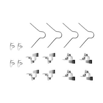 Kit d'accessoires, plaquette de frein à disque BOSCH 1 987 474 343