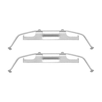 Kit d'accessoires, plaquette de frein à disque BOSCH 1 987 474 410 pour MITSUBISHI PAJERO 4.8is - 360cv