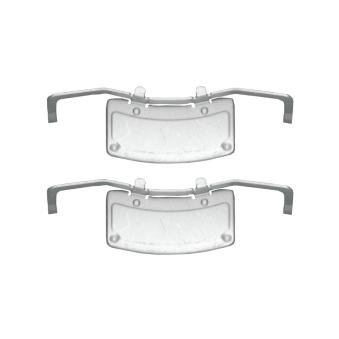 Kit d'accessoires, plaquette de frein à disque BOSCH 1 987 474 445 pour MERCEDES-BENZ 100 3.0 V6 TDI 4motion - 245cv