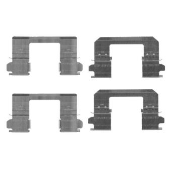 Kit d'accessoires, plaquette de frein à disque BOSCH [1 987 474 461]