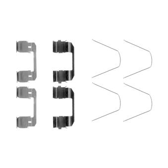 Kit d'accessoires, plaquette de frein à disque BOSCH 1 987 474 466 pour GMC SIERRA 2.0 - 150cv