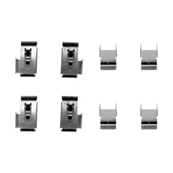 Kit d'accessoires, plaquette de frein à disque BOSCH 1 987 474 616