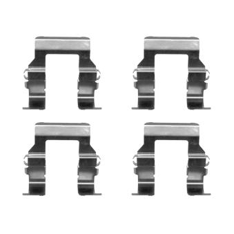 Kit d'accessoires, plaquette de frein à disque BOSCH 1 987 474 636