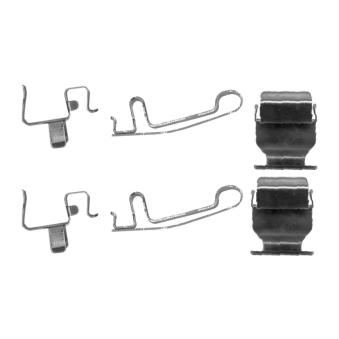 Kit d'accessoires, plaquette de frein à disque BOSCH 1 987 474 646