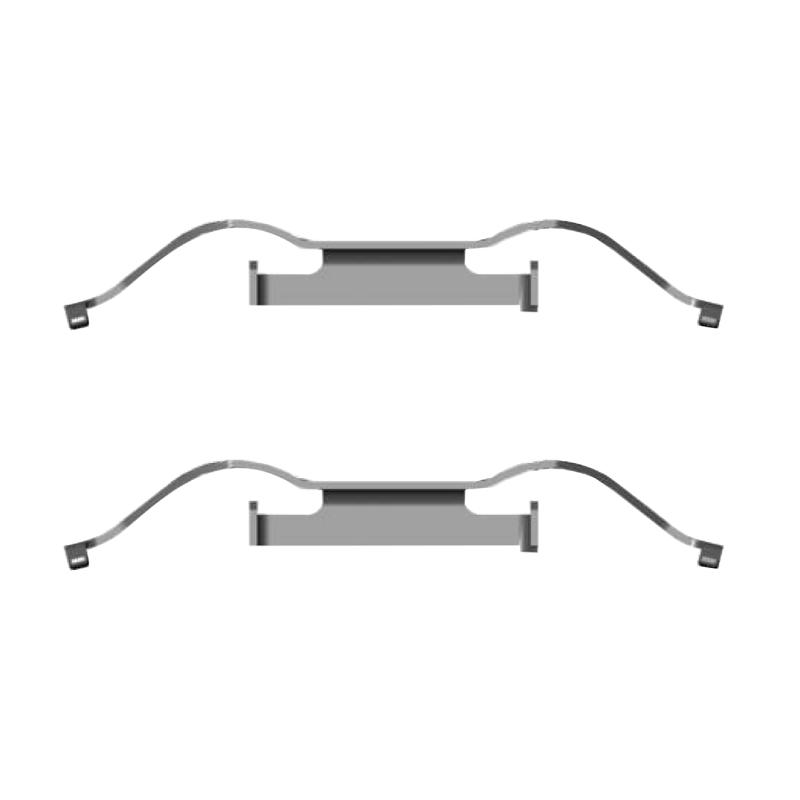 Kit d'accessoires, plaquette de frein à disque BOSCH 1 987 474 687 - Visuel 1