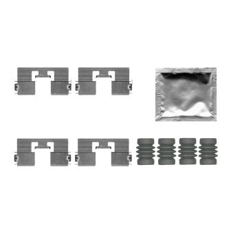 Kit d'accessoires, plaquette de frein à disque BOSCH 1 987 474 747 pour TOYOTA RAV 4 1.6 CDTi - 110cv